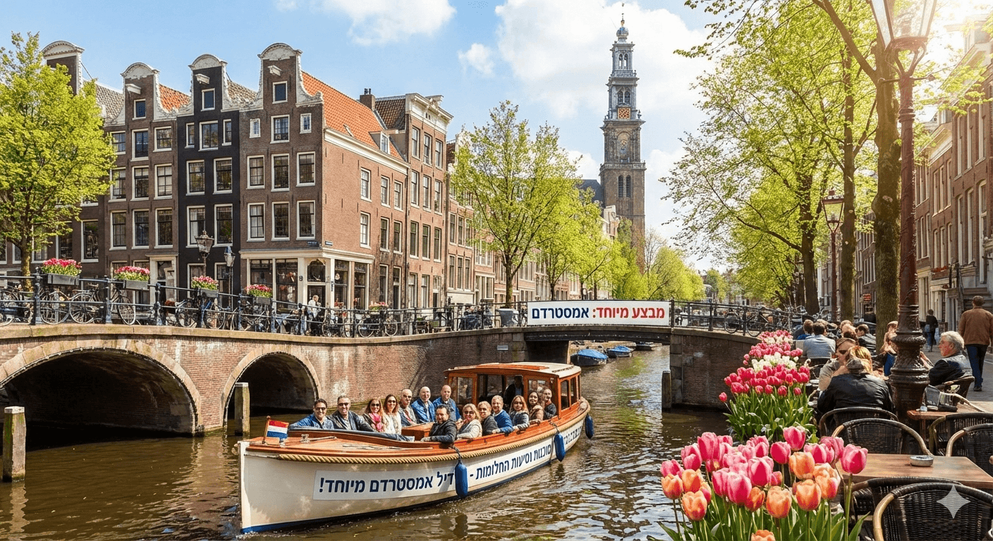 דיל מיוחד לסופ"ש לאמסטרדם